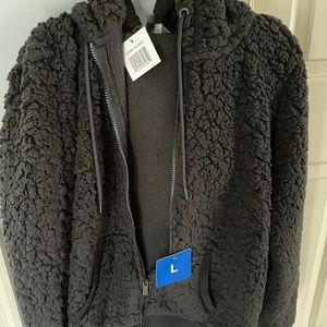 Sherpa hoodie